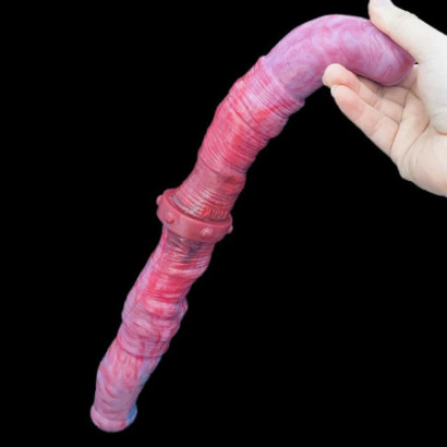Luuk 48cm Long Double Horse Dildo Realistic Animal Huge Penis Lesbian Gay Butt Plug Vagina G Spot Stimulate Massage Sex Toys - D