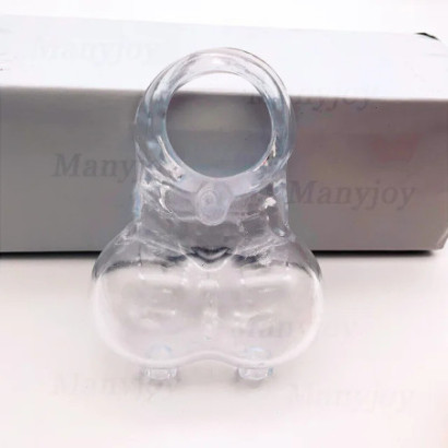 Soft Tpe Ball Testicle Scrotum Stretcher Penis Ring Pouch Enhancer Chastity Cock Cage Bdsm Restraint Time Delay Sex Toys For Men