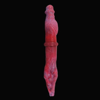 Faak Long Double Dildo Large Knot Fist Anal Plug Realistic Animal Dog Penis Sex Toys For Lesbian Silicone Erotic Products - Anal
