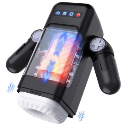 Kushor Robot Automatic Male Masturbator Phone Holder Heating Vibration Blowjob Machine Vagina Masturbation For Men Sex Toys 18 -