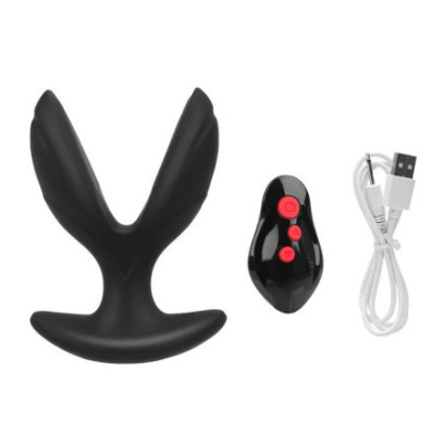 Remote Control Wearable Vibrating Anal Dilator Hook Butt Tail Plug Prostate Vibrator Gay Electric Shock Sex Machine Toys Men Xxx